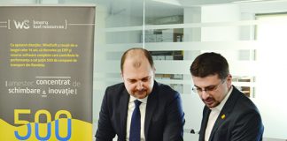 Ștefan Nedeluș, director general WindSoft, și Cosmin Lixandru, director general Tyre Management Consulting